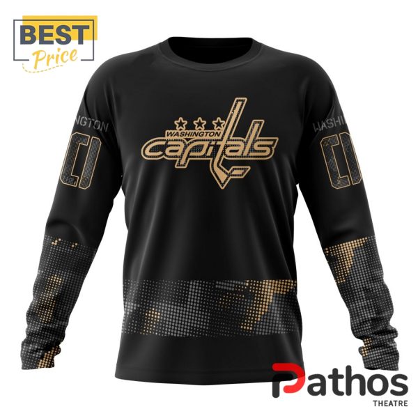 NHL Washington Capitals Military Appreciation Design Hoodie