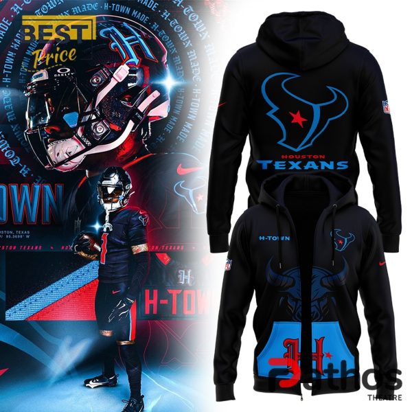 Nike HTown Blue Houston Texans Zip Hoodie