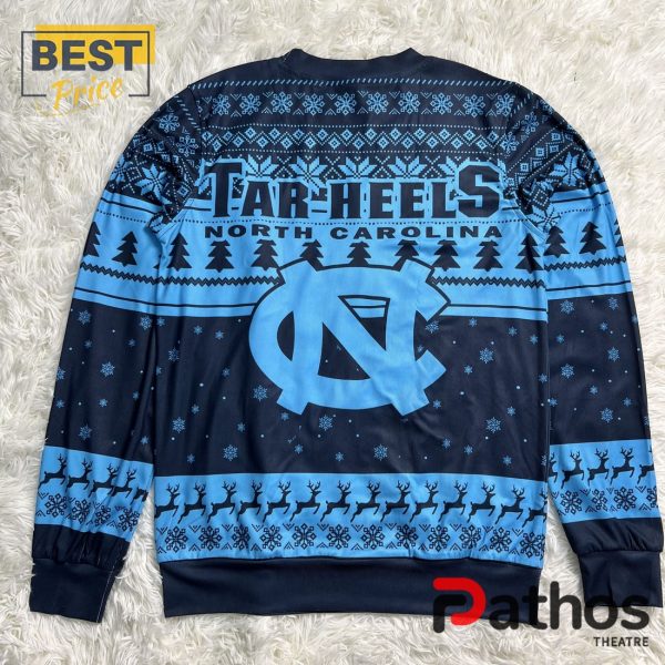 North Carolina Tar Heels x Grinch 2024 Christmas Ugly Sweater