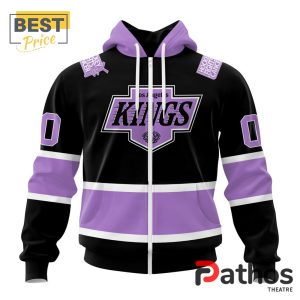 nhl los angeles kings home in lavender hockey fight cancer hoodie 2 DNuGM