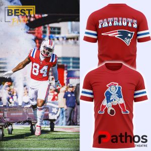 Royal New England Patriots Nike Rewind Shirt