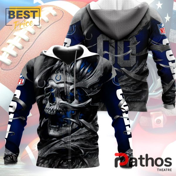 Personalized Houston Texans NFL Skull Design Hoodie