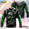 Personalized Seattle Seahawks NFL Skull Design Hoodie