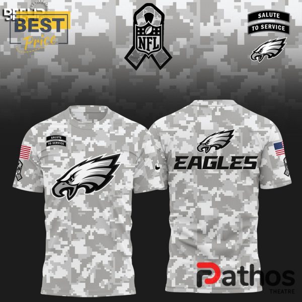 Philadelphia Eagles 2024 Salute to Service Hoodie