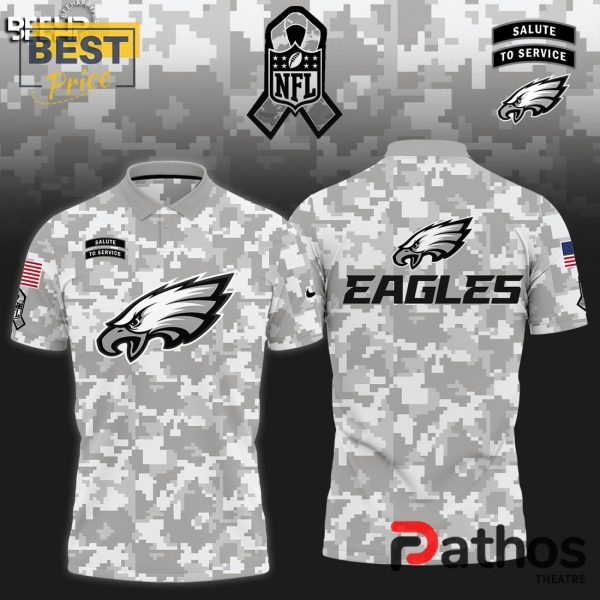 Philadelphia Eagles 2024 Salute to Service Polo Shirt