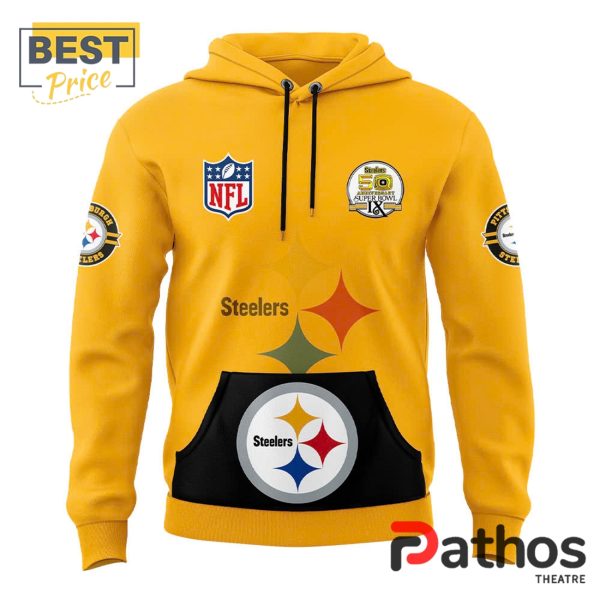 Pittsburgh Steelers 2024 Throwback 50th Anniversary Hoodie