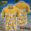 Pittsburgh Steelers NFL Palm Leaves Hawaiian Shirt