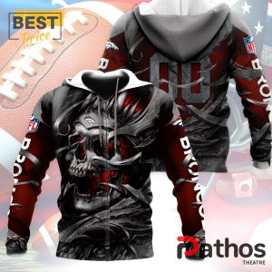 personalized denver broncos nfl skull design hoodie 4 dPHAg