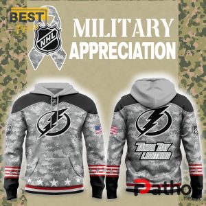 Tampa Bay Lightning 2024 Military Appreciation Hoodie, Jogger, Cap