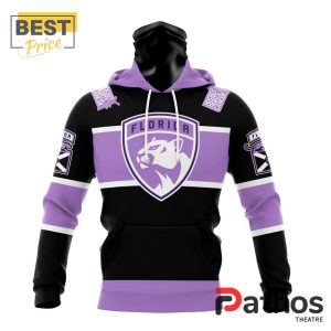 nhl florida panthers home in lavender hockey fight cancer hoodie 4 rgmzC