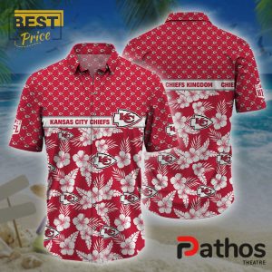 Kansas City Chiefs NFL Palm Leaves Hawaiian Shirt