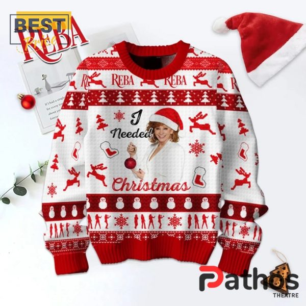 Reba I Needed 2024 Christmas Ugly Sweater