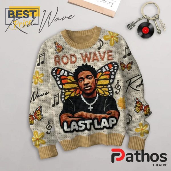 Rod Wave Last Lap 2024 Christmas Ugly Sweater