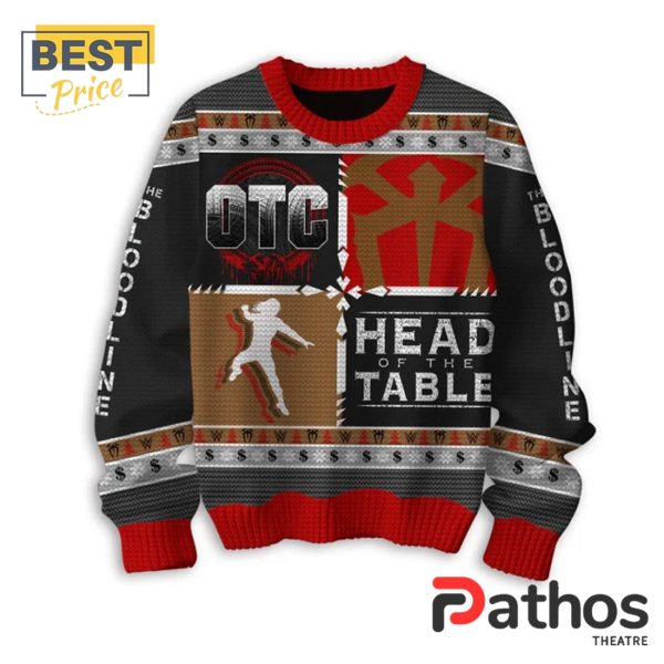 Roman Reigns 2024 Christmas Ugly Sweater