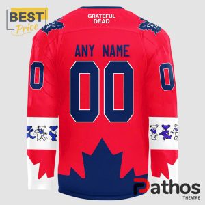 custom toronto maple leafs x grateful dead night hockey jersey 3 yB2rO