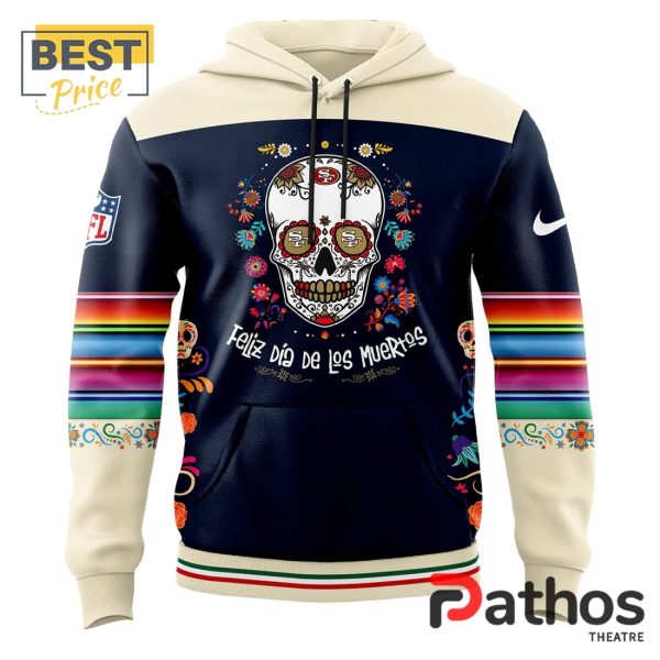 San Francisco 49ers 2024 NFL Dia De Los Muertos Hoodie