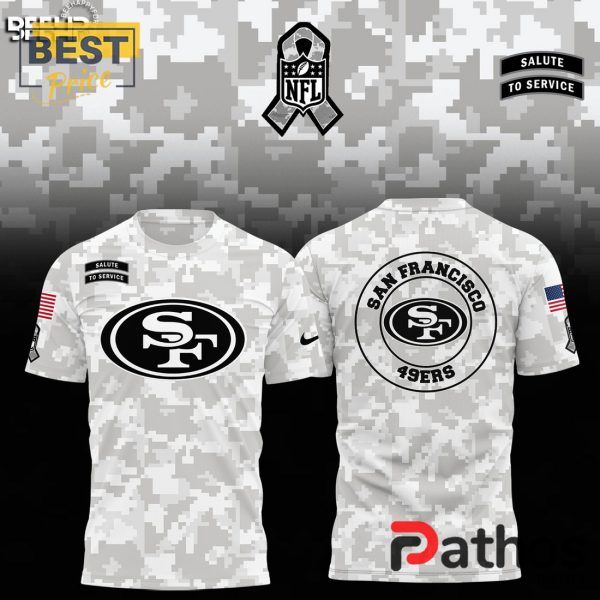 San Francisco 49ers Camo 2024 Salute to Service Hoodie