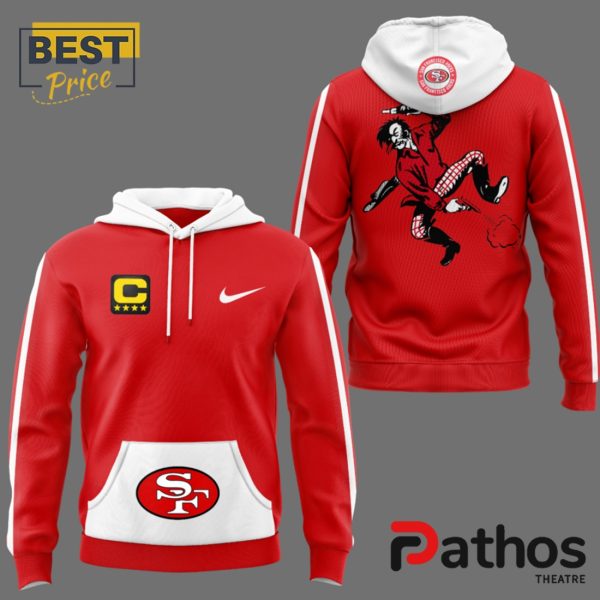 San Francisco 49ers Throwback Red Hoodie