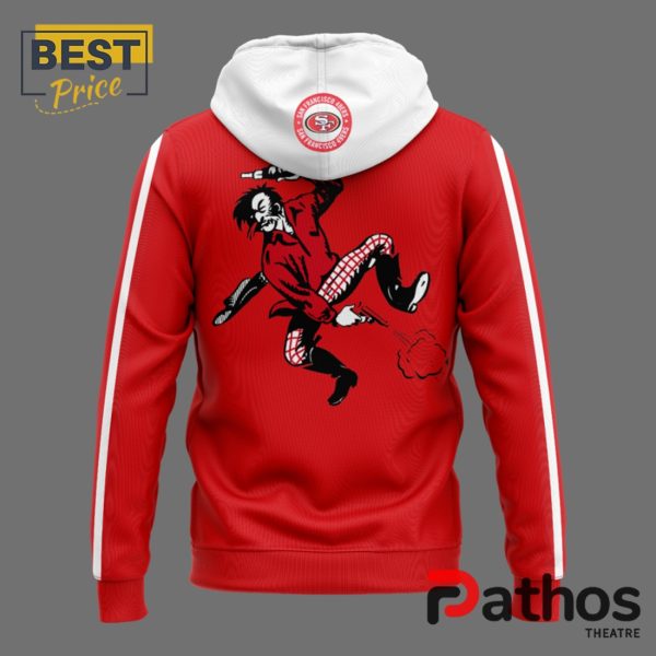 San Francisco 49ers Throwback Red Hoodie