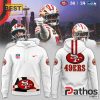 San Francisco 49ers Throwback White Hoodie