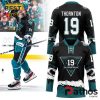 San Jose Sharks x Joe Thornton  19 Retirement Hockey Jersey