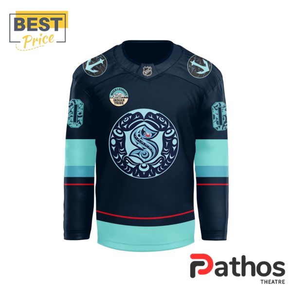 Seattle Kraken x 2024 NHL Native American Heritage Hockey Jersey