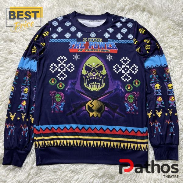 Skeletor Masters of the Universe 2024 Christmas Sweater