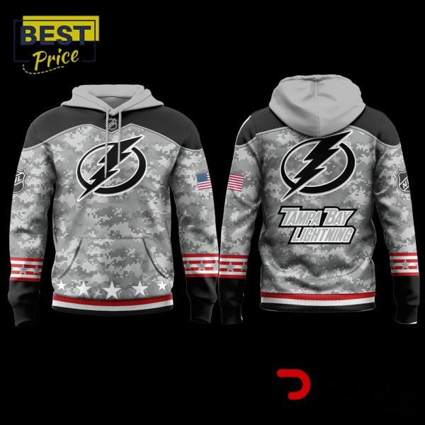 Tampa Bay Lightning 2024 Military Appreciation Hoodie, Jogger, Cap