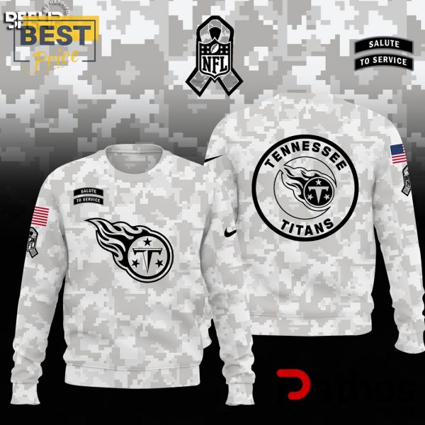 Tennessee Titans Camo 2024 Salute to Service Hoodie