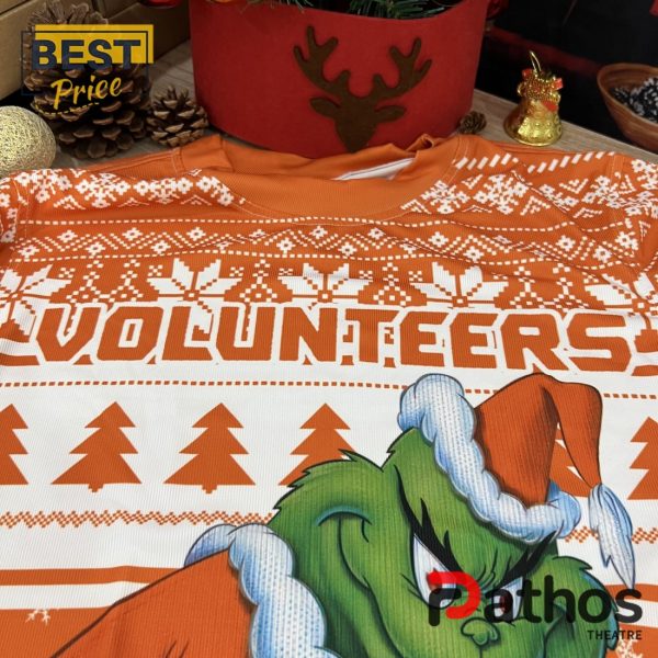 Tennessee Volunteers x Grinch 2024 Christmas Sweater