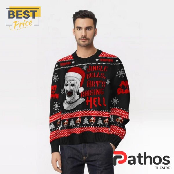 Terrifier Jingle Bells 2024 Christmas Ugly Sweater