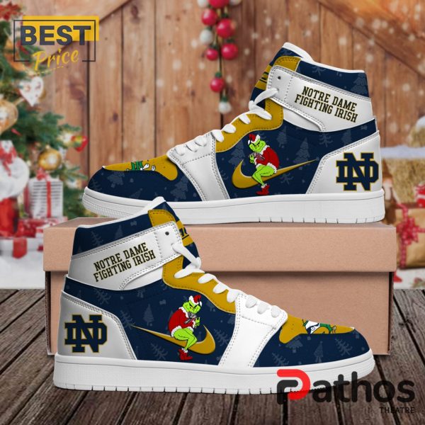 The Grinch x Notre Dame Fighting Irish Nike Air Jordan 1 Hightop