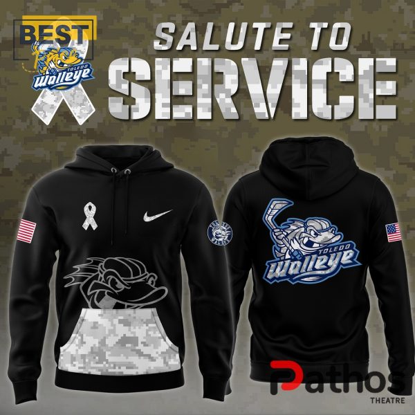 Toledo Walleye x Military Appreciation 2024 Hoodie