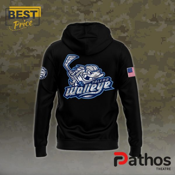 Toledo Walleye x Military Appreciation 2024 Hoodie