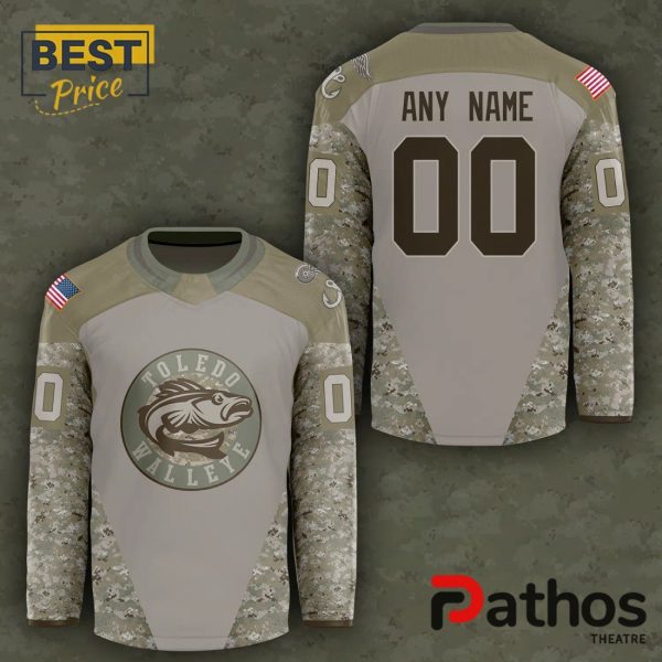 Toledo Walleye x Military Appreciation Night 2024 Hockey Jersey