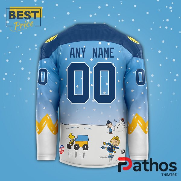 Toledo Walleye x Peanuts Night Limited Edition Hockey Jersey