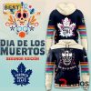 Toronto Maple Leafs Dia De Los Muertos Hoodie, Jogger