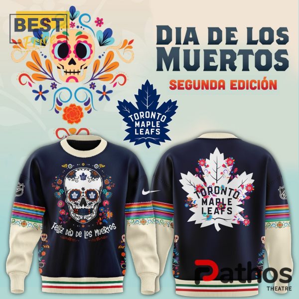 Toronto Maple Leafs Dia De Los Muertos Sweatshirt