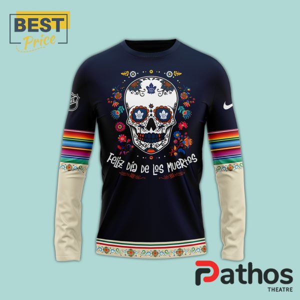 Toronto Maple Leafs Dia De Los Muertos Zip Hoodie