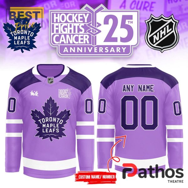 Toronto Maple Leafs x Fights Cancer Hockey Jersey