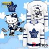 Toronto Maple Leafs x Hello Kitty 50th Anniversary White Hockey Jersey