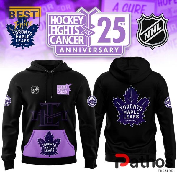 Toronto Maple Leafs x Hockey Fight Cancer Hoodie