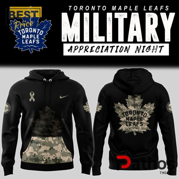 Toronto Maple Leafs x Military Appreciation 2024 Hoodie