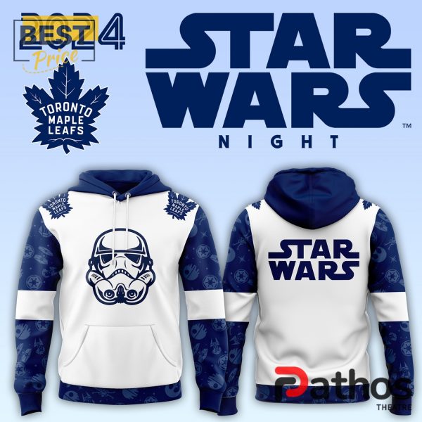 Toronto Maple Leafs x Star Wars Night Hoodie, Cap