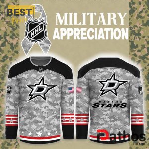 Dallas Stars Nike Camo 2024 Salute to Service Hockey Jersey