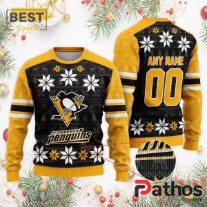 nhl pittsburgh penguins custom ugly sweater for christmas 2 5akqk