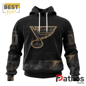 NHL St. Louis Blues Military Appreciation Design Hoodie