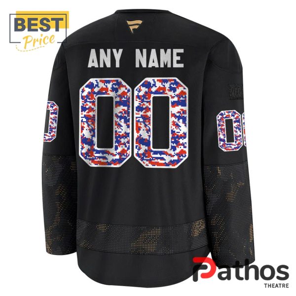 Vegas Golden Knights 2024 Military Custom Hockey Jersey