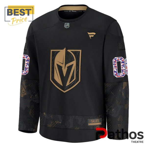 Vegas Golden Knights 2024 Military Custom Hockey Jersey