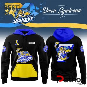 Toledo Walleye x Down Syndrome 2024 Pullover Hoodie